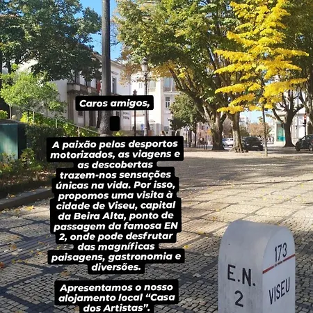 Casa Dos Artistas Homestay Viseu